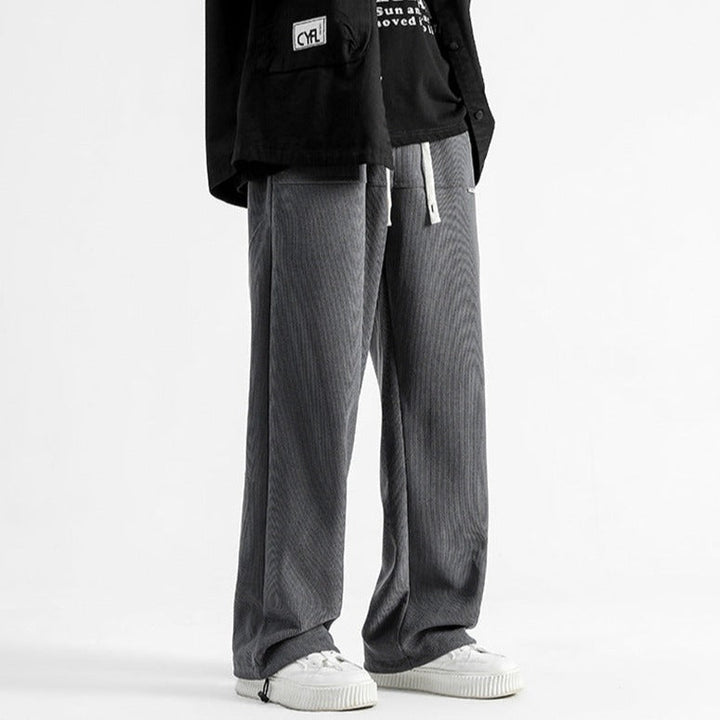 Khaki Men's Malibu Relaxed Fit Casual Pants, a versatile choice for everyday comfort and style.