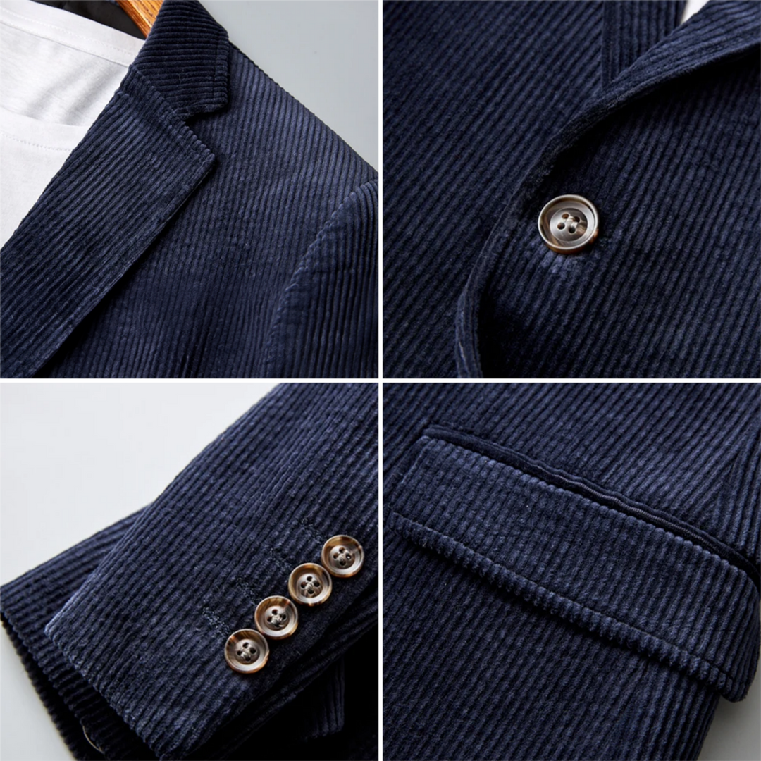 Versatile Men's Heritage Tailored Jacket, ideal as a blazer for formal events or smart casual attire.