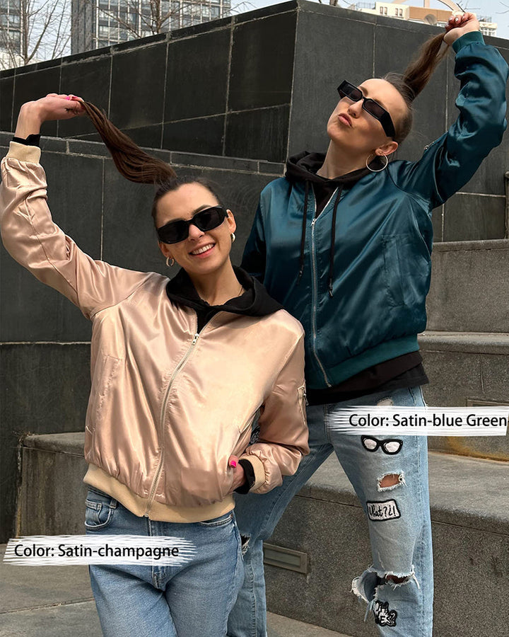 Hochwertige Stilvolles Bomberjacke