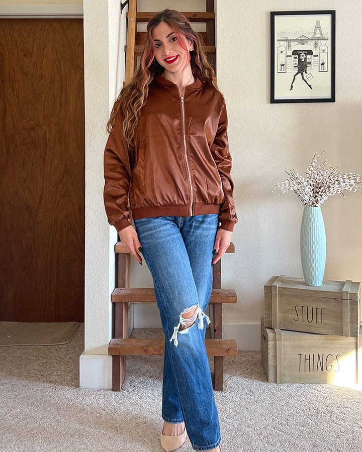 Hochwertige Stilvolles Bomberjacke