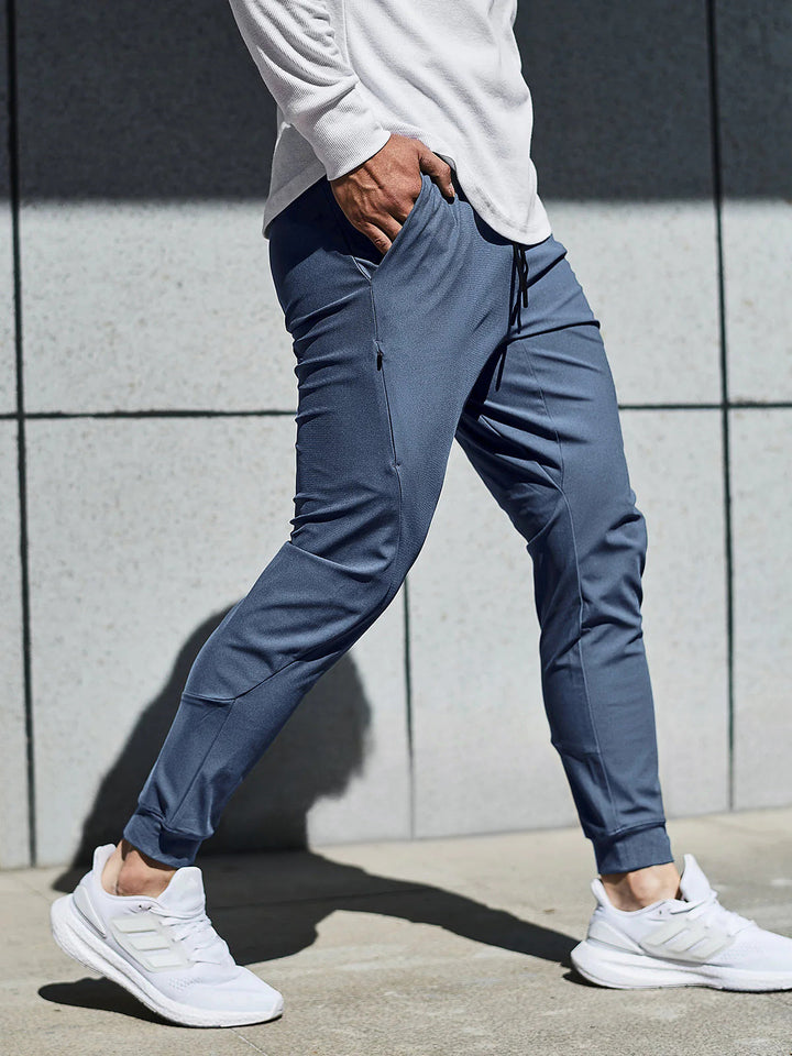 Modern men's activewear joggers. Combining comfort, stretch & everyday style.