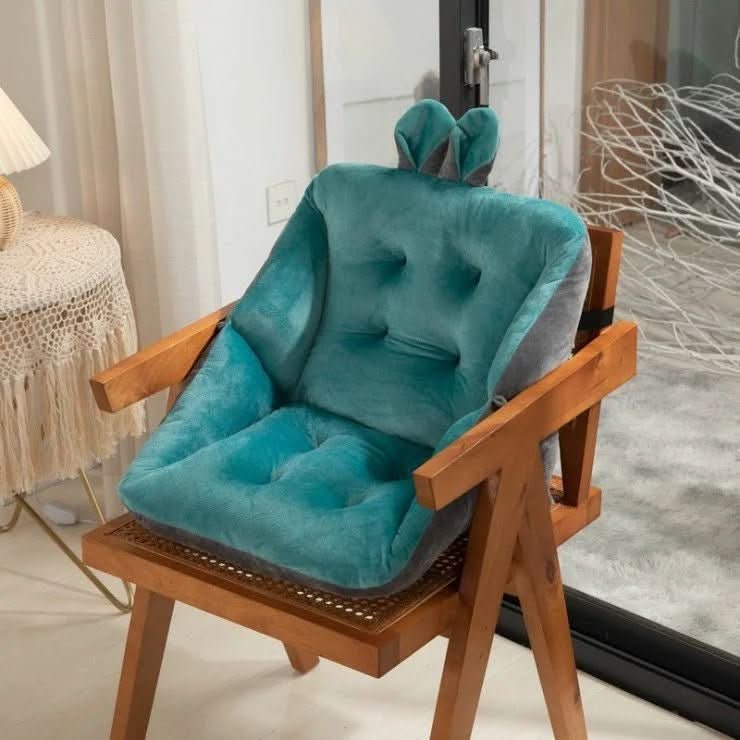 Unisex ergonomic memory foam seat cushion for office chair or car. Provides posture support & pressure relief.
