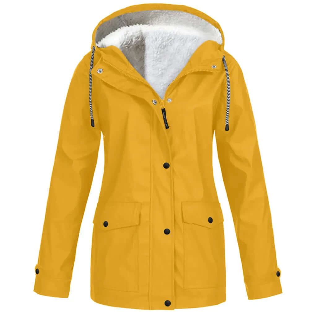 Robuste Wanderjacke mit Kapuze