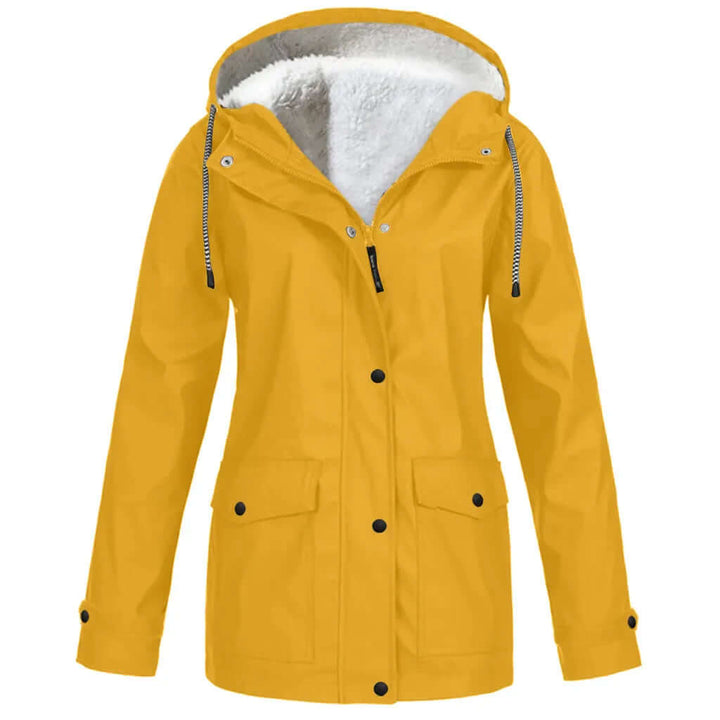 Robuste Wanderjacke mit Kapuze