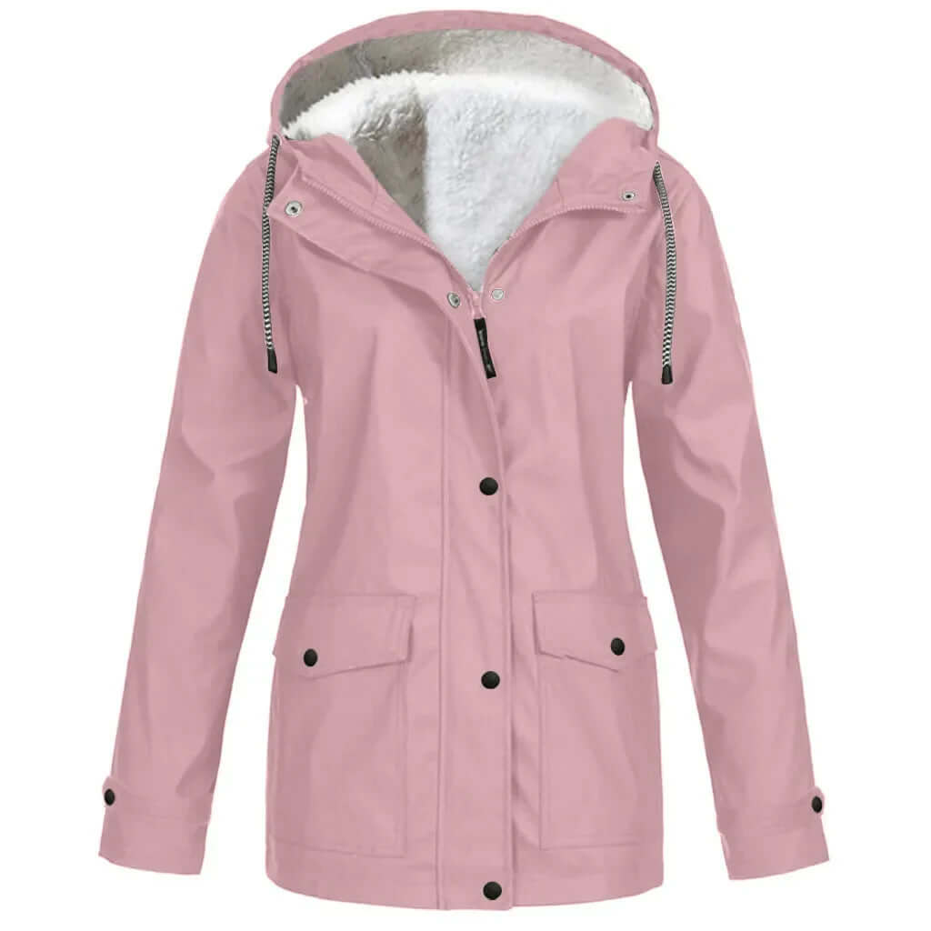 Robuste Wanderjacke mit Kapuze