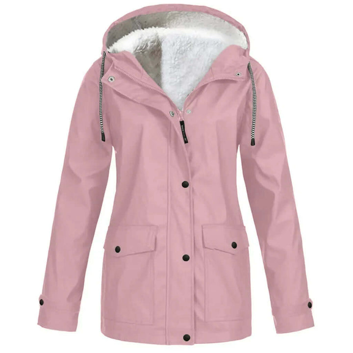 Robuste Wanderjacke mit Kapuze