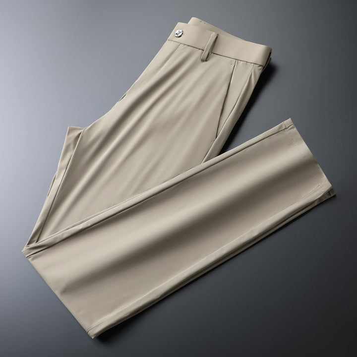 Men's slim fit pants, featuring quick-dry and moisture-wicking technology for comfort.