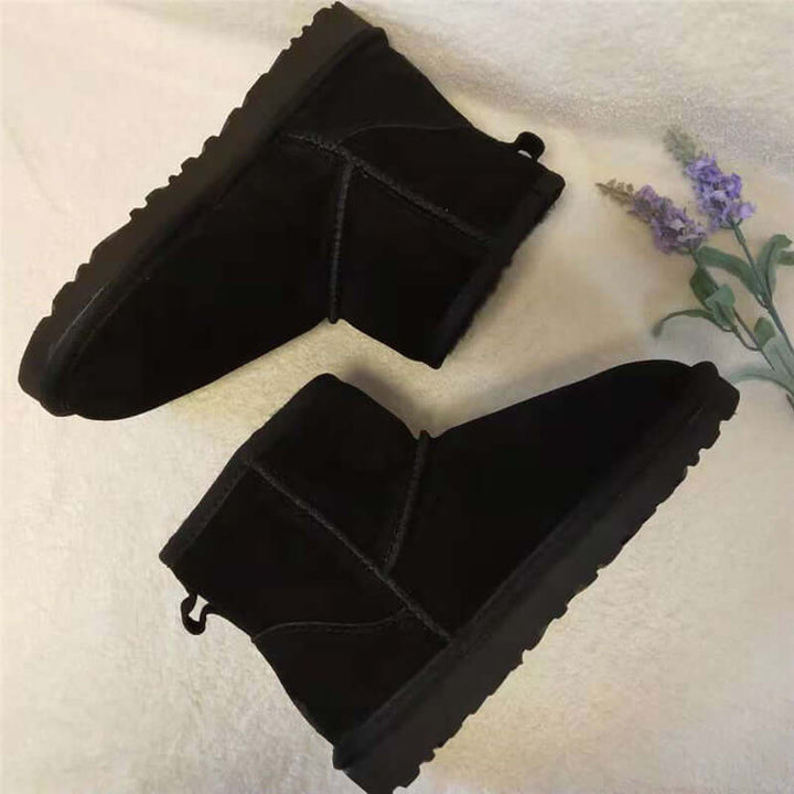 Echtleder Schneestiefel für Damen