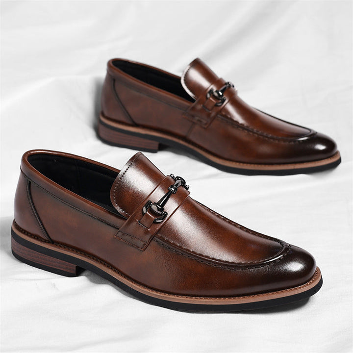 Men's fashion Sorrento loafers. Comfortable, polished slip-on dress shoes, perfect for sophisticated style & office wear.