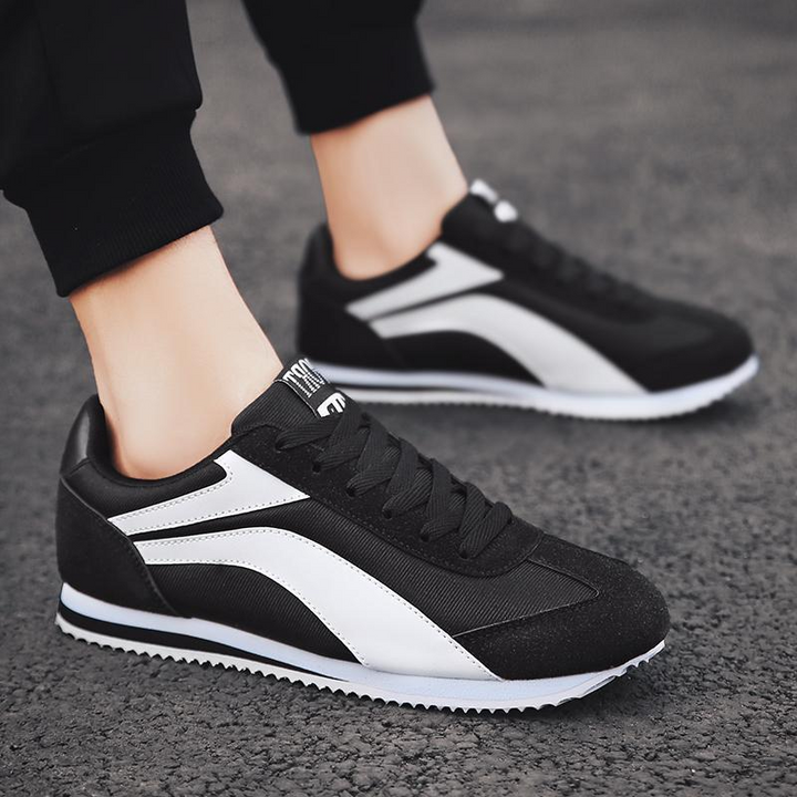 Classic style men's RetroStride retro sneakers for comfortable, lightweight everyday casual wear.