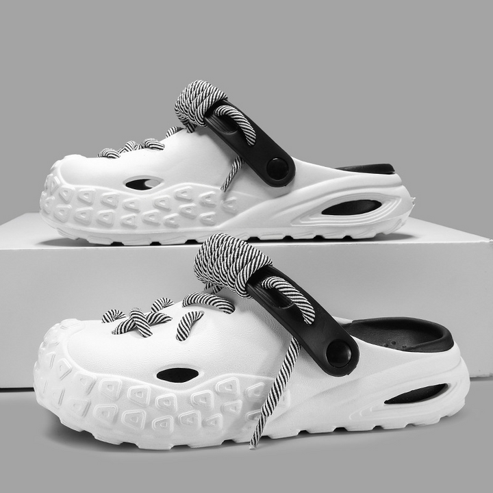 Perfect summer shoes: women's Echo Laced Clogs offering slip-on ease.