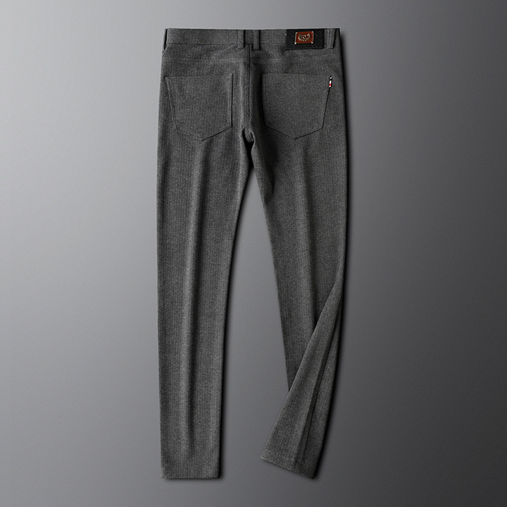 Formal men's tailored heritage trousers, ideal for office, events, or smart evening wear.