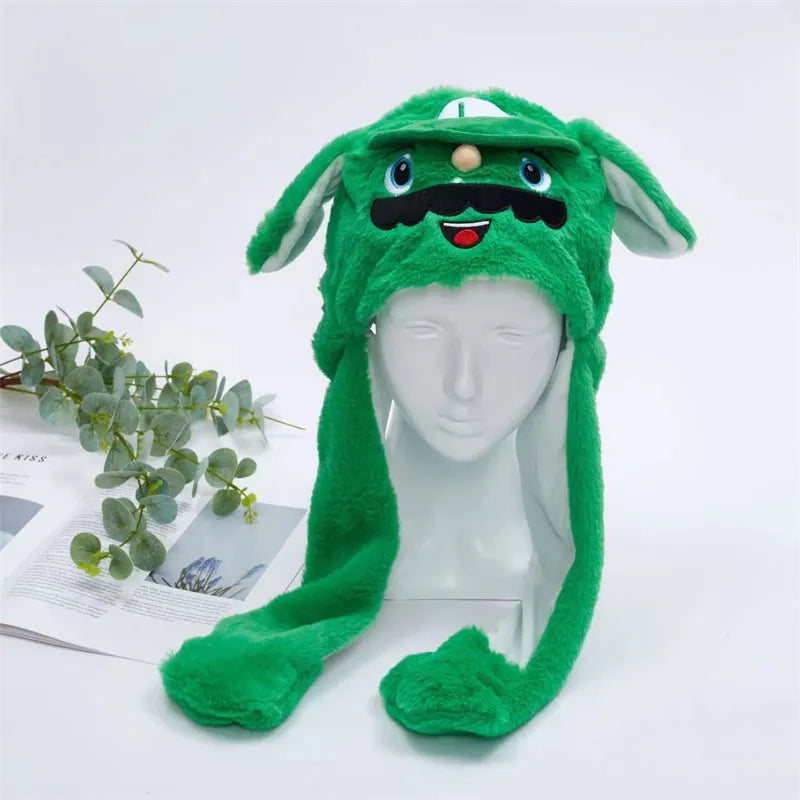 Hasenhut mit wippenden Ohren