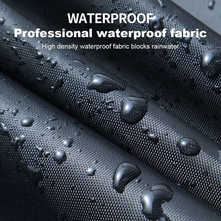 Durable outdoor motorcycle cover with UV & weather protection. Keeps scooters & bikes safe from elements.