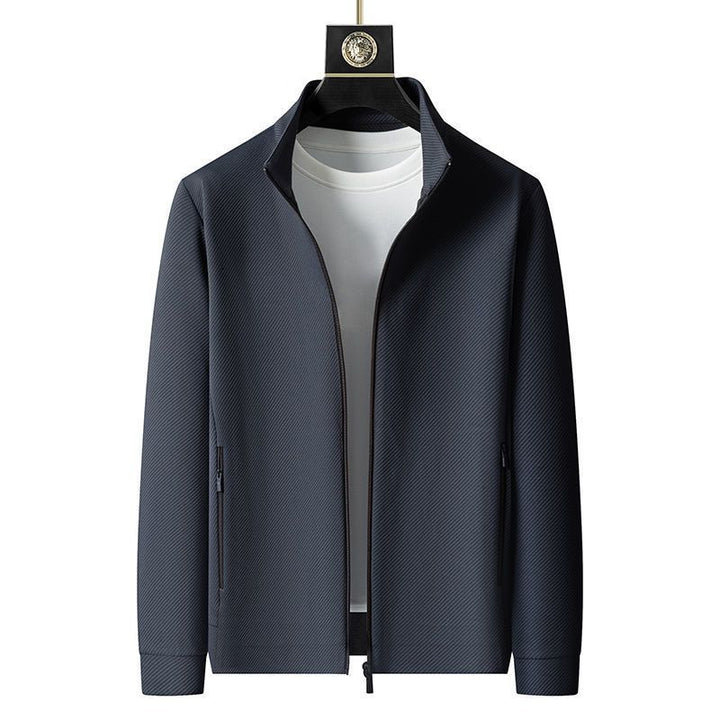 Stylish men's matching tracksuit set in royal navy, combining comfort fit with modern athletic wear appeal.