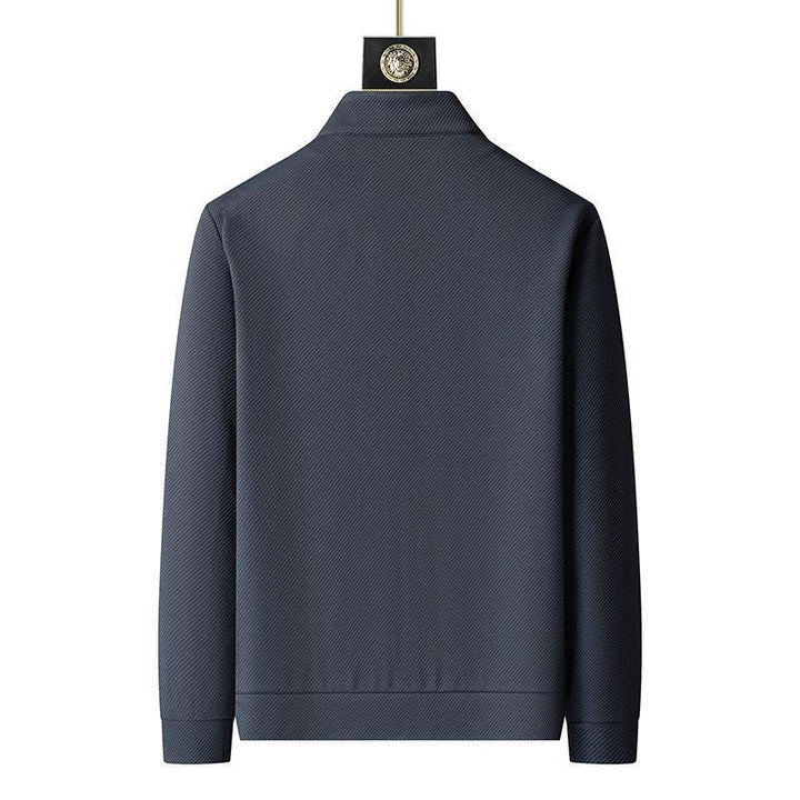 Men's premium tracksuit set, available in deep black & royal navy, for sportswear, loungewear & casual style.
