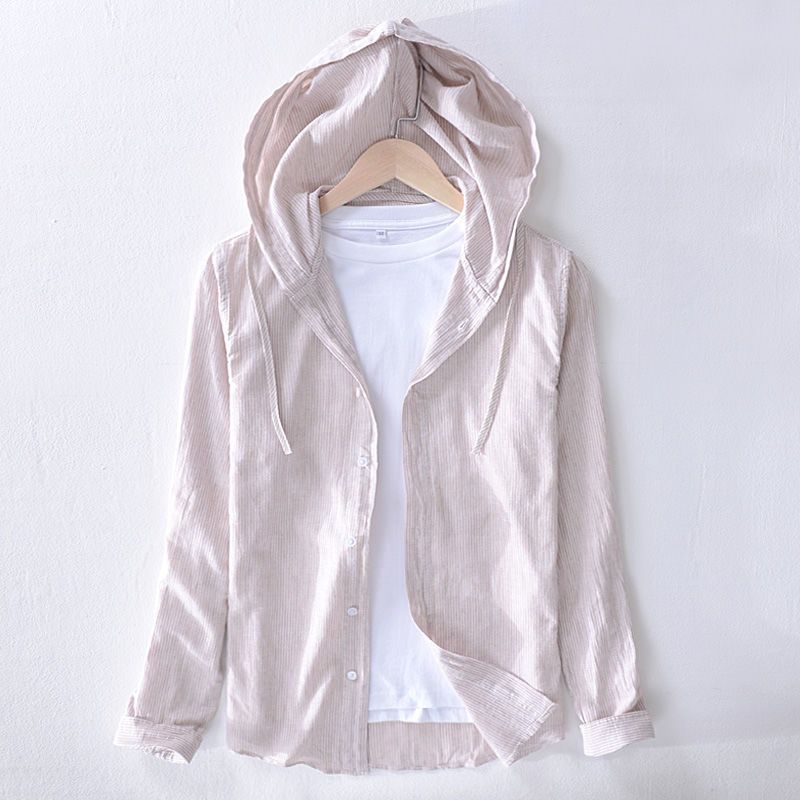 Relaxed fit men's premium hoodie, offering ultimate comfort. Ideal lightweight casual wear for spring and summer.