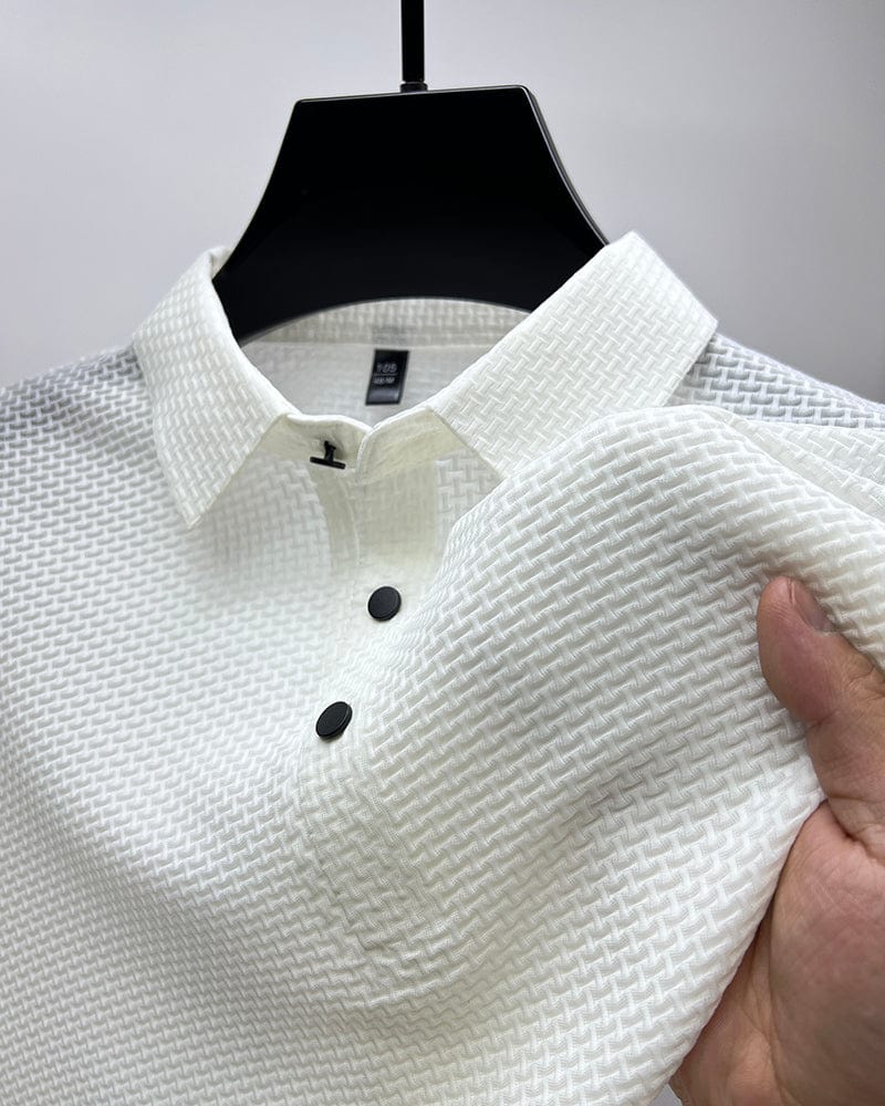 Versatile men's classic polo shirt, ideal for smart casual or everyday fashion.