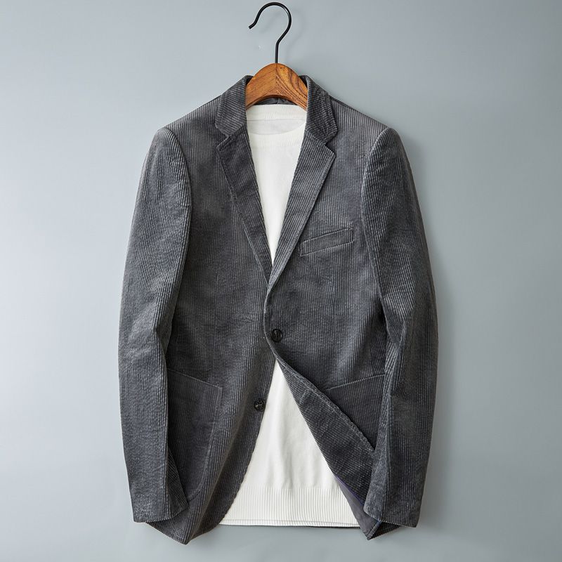 Sharp Men's Tailored Blazer Jacket in heritage style. New arrival menswear for elegant formal and casual looks.
