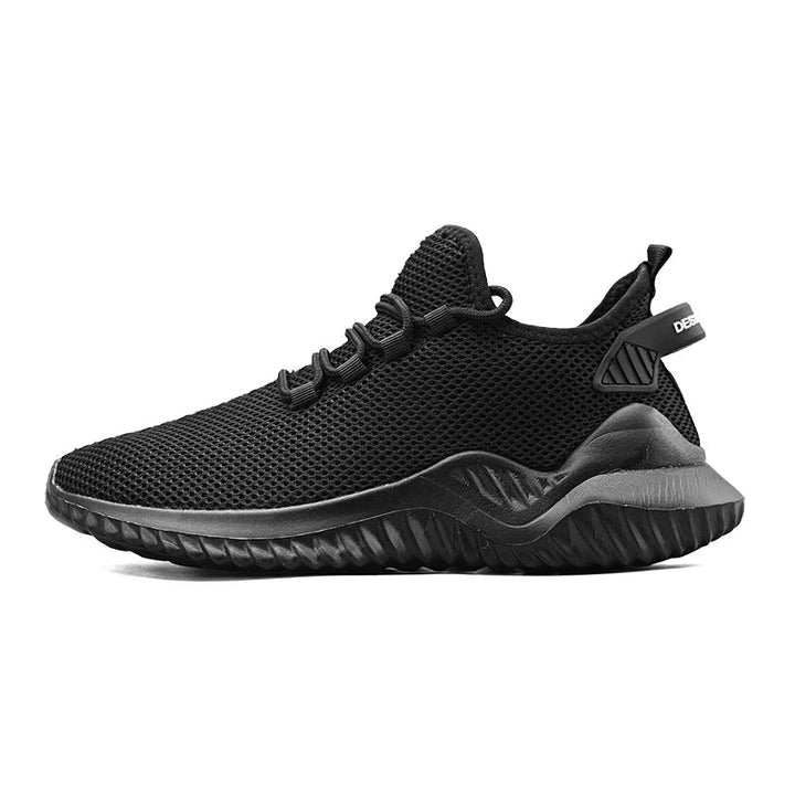 Pair of unisex everyday comfort sneakers, lightweight, breathable, and versatile for casual walking.