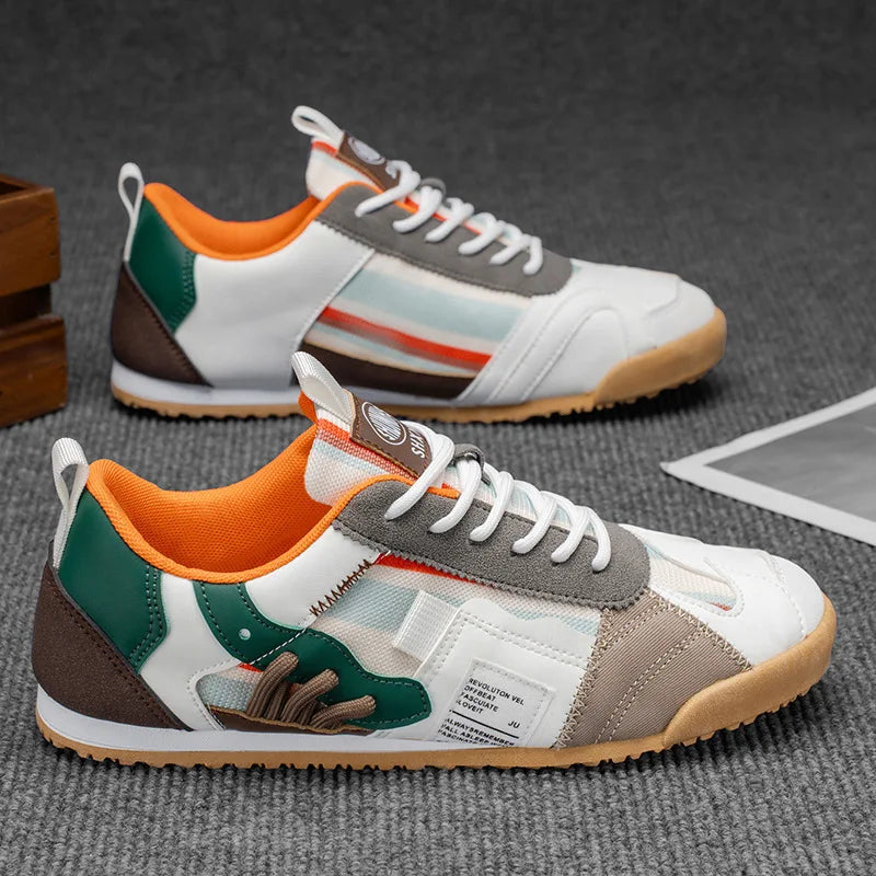 Modern men's utility sneakers, featuring stylish design, durability, and everyday performance comfort.