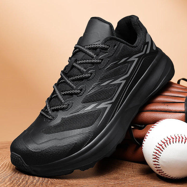 Top view of breathable men's Trailmark running shoes, perfect for active training & daily wear comfort.