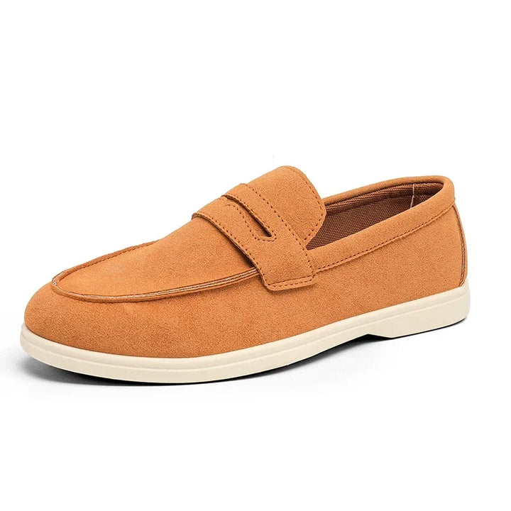Smart casual men's slip-on loafers, combining style with all-day comfort.