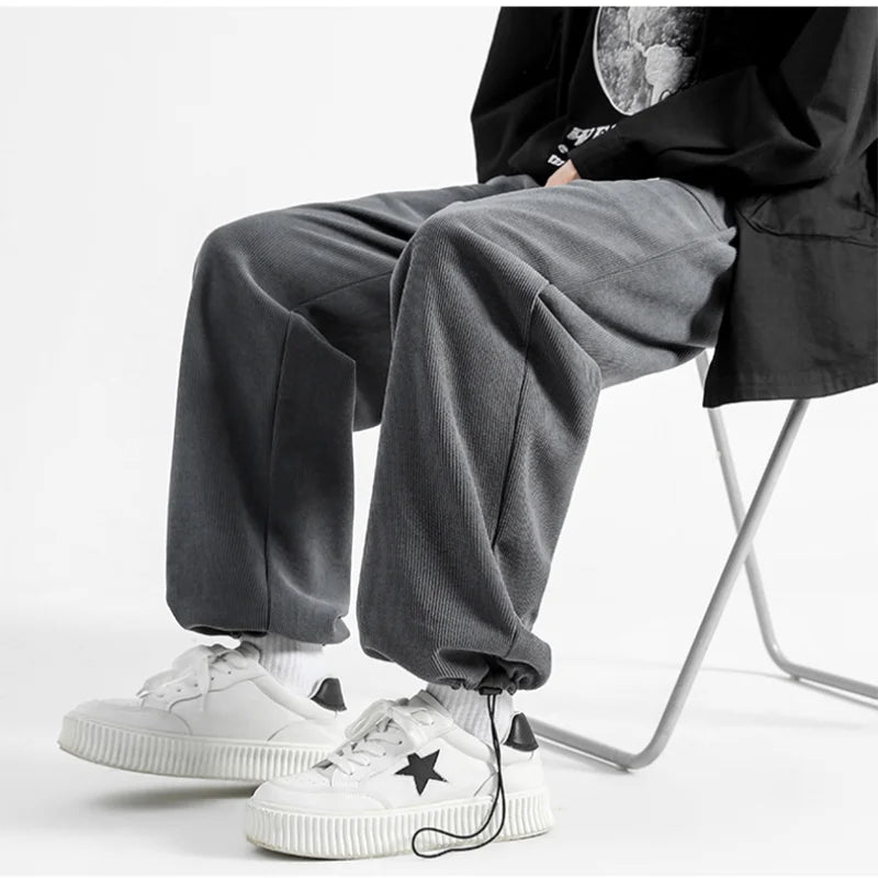 Relaxed Fit Men's Malibu drawstring pants, offering ultimate casual comfort in various colors.