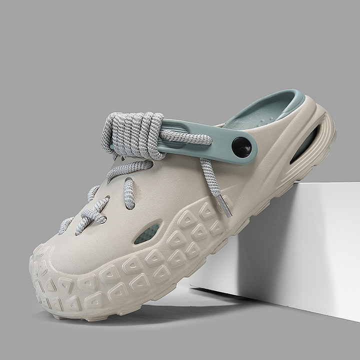 Customize your look with versatile women's Echo Laced Clogs, a spring essential.