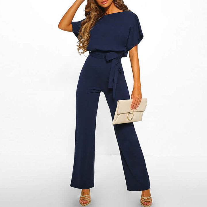 Eleganter Damen-Jumpsuit mit Gürtel