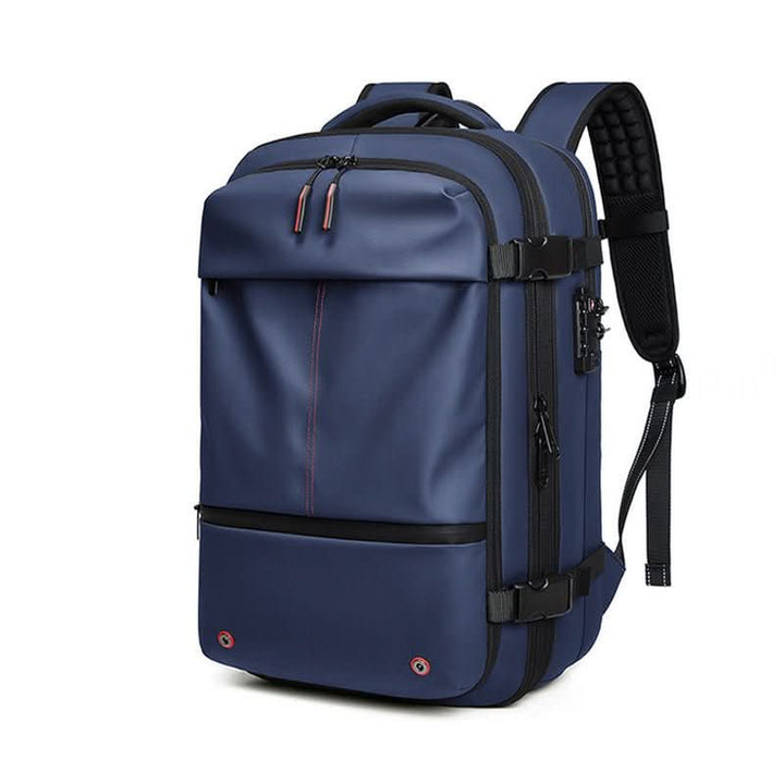 Padded laptop compartment in a versatile unisex backpack. Secure & comfortable.