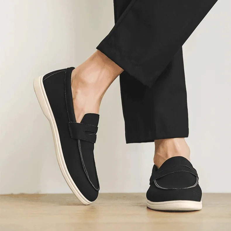 Durable men's slip-on comfort shoes, great for daily use.