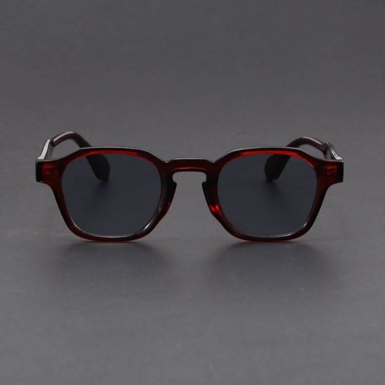 Timeless classic retro square unisex sunglasses with superior UV protection and durability.