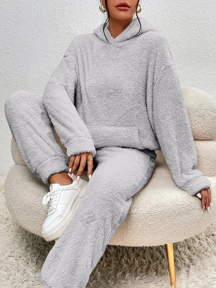 Warmer Teddy-Set für Damen