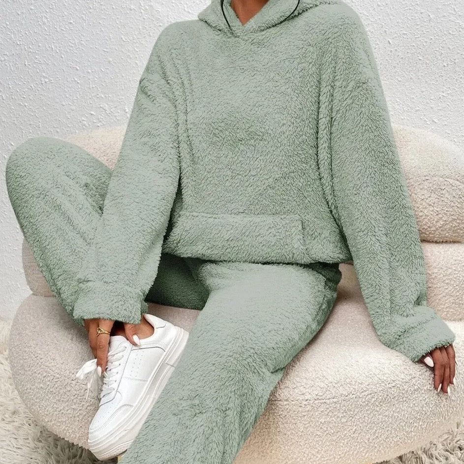 Warmer Teddy-Set für Damen