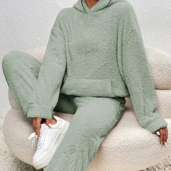 Warmer Teddy-Set für Damen