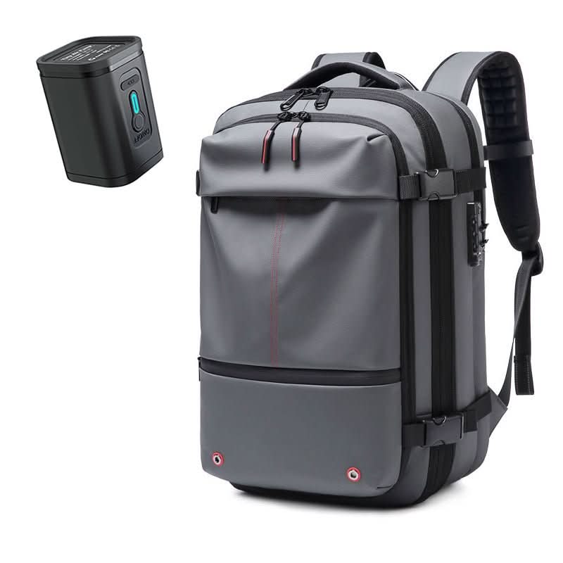 Organizational travel & commuter backpack. Multiple pockets for efficient packing.