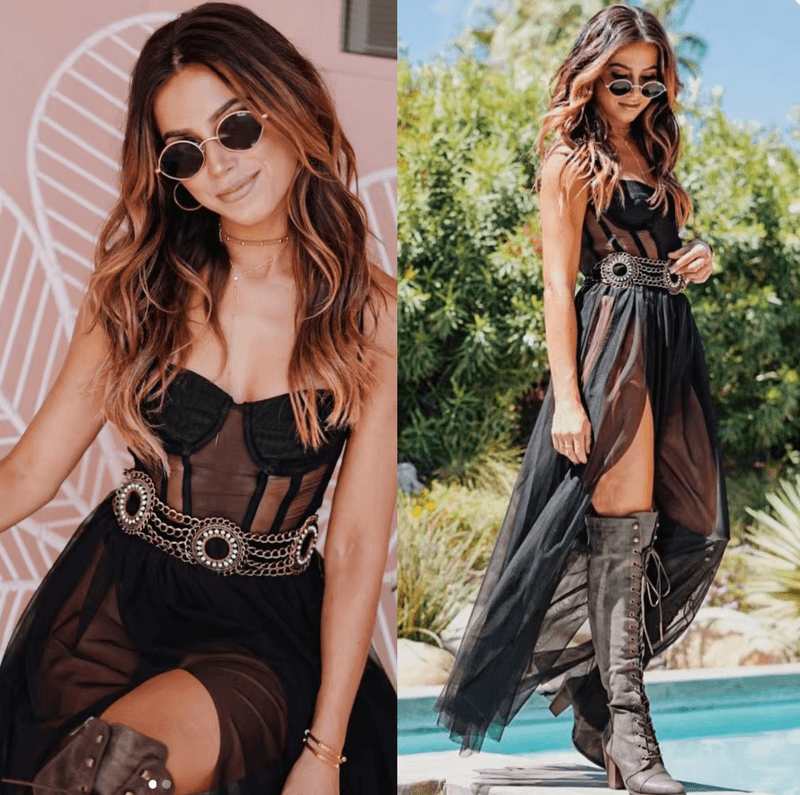 Vintage Festival-Kleid mit Charme