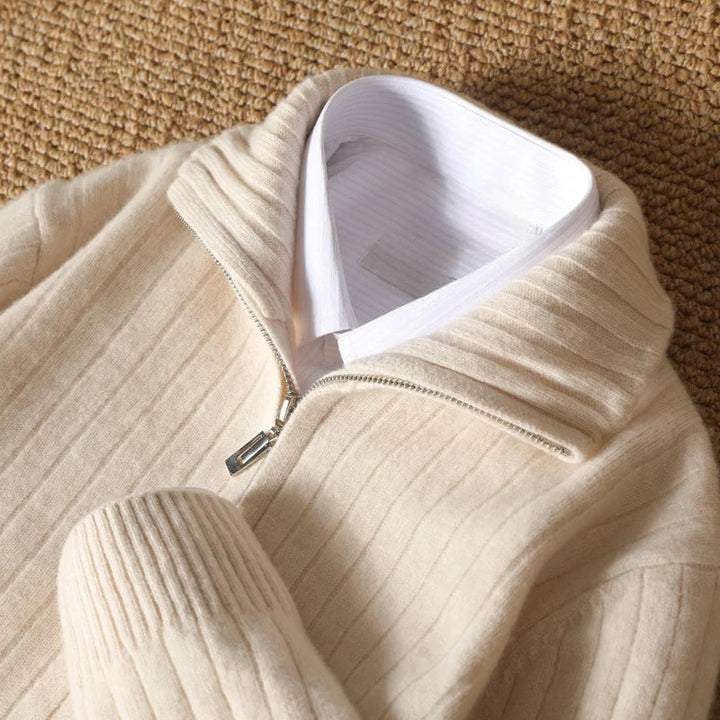 Versatile men's stylish pullover sweater for casual wear, perfect for layering and everyday comfort.