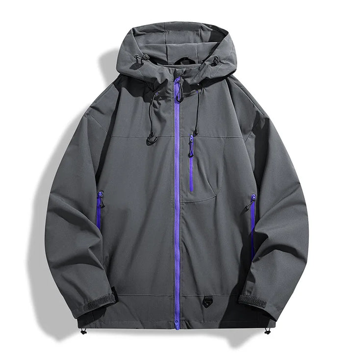 Lightweight men's Ridge water-resistant jacket. Ideal windbreaker for hiking, travel, and active outdoor adventures.