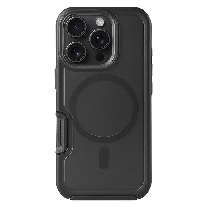 Modern neon magnetic iPhone cover with shockproof, scratch-resistant protection & easy wireless charging.