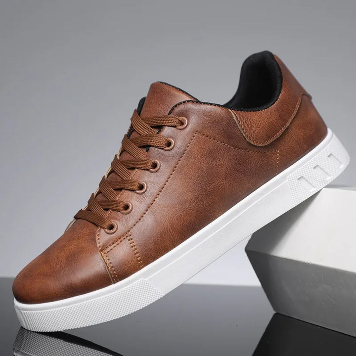 Men's Classic Everyday Walking Sneakers, comfortable & sleek for daily wear. Essential casual footwear.