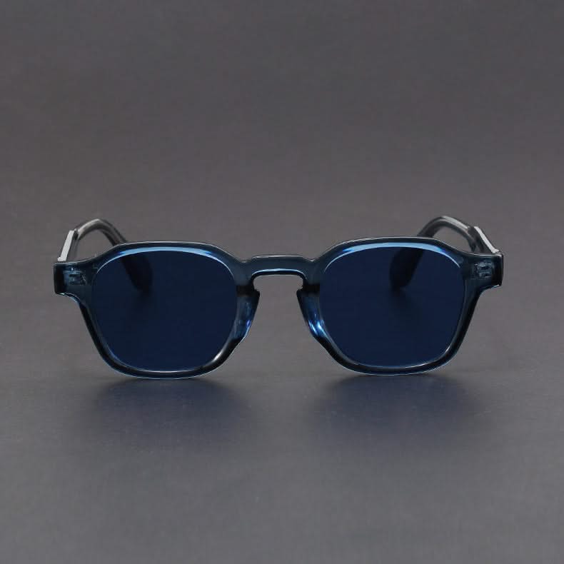 Outdoor ready unisex retro square sunglasses, anti-glare, excellent UV protection.