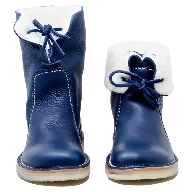 Durable waterproof women's ankle boots, perfect for cozy everyday wear in winter and cold conditions.