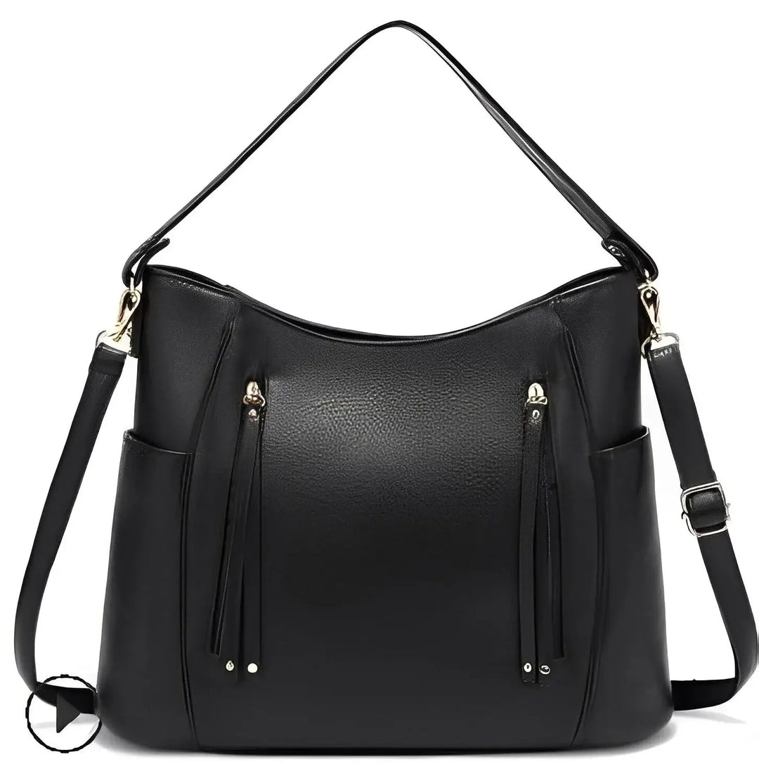 Elegante Damen Vintage-Ledertasche