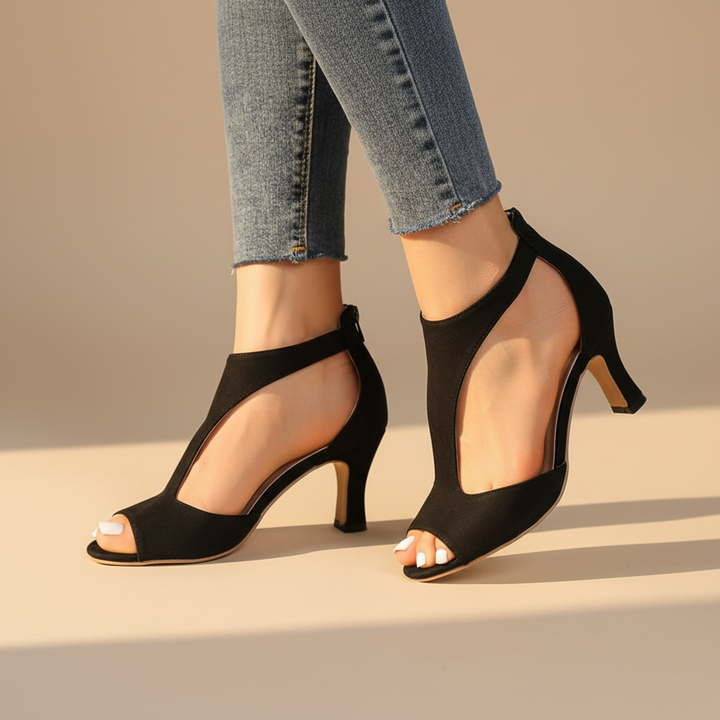 Stylish women's formal heels offering superior arch support & foot comfort, ideal for office & special events.