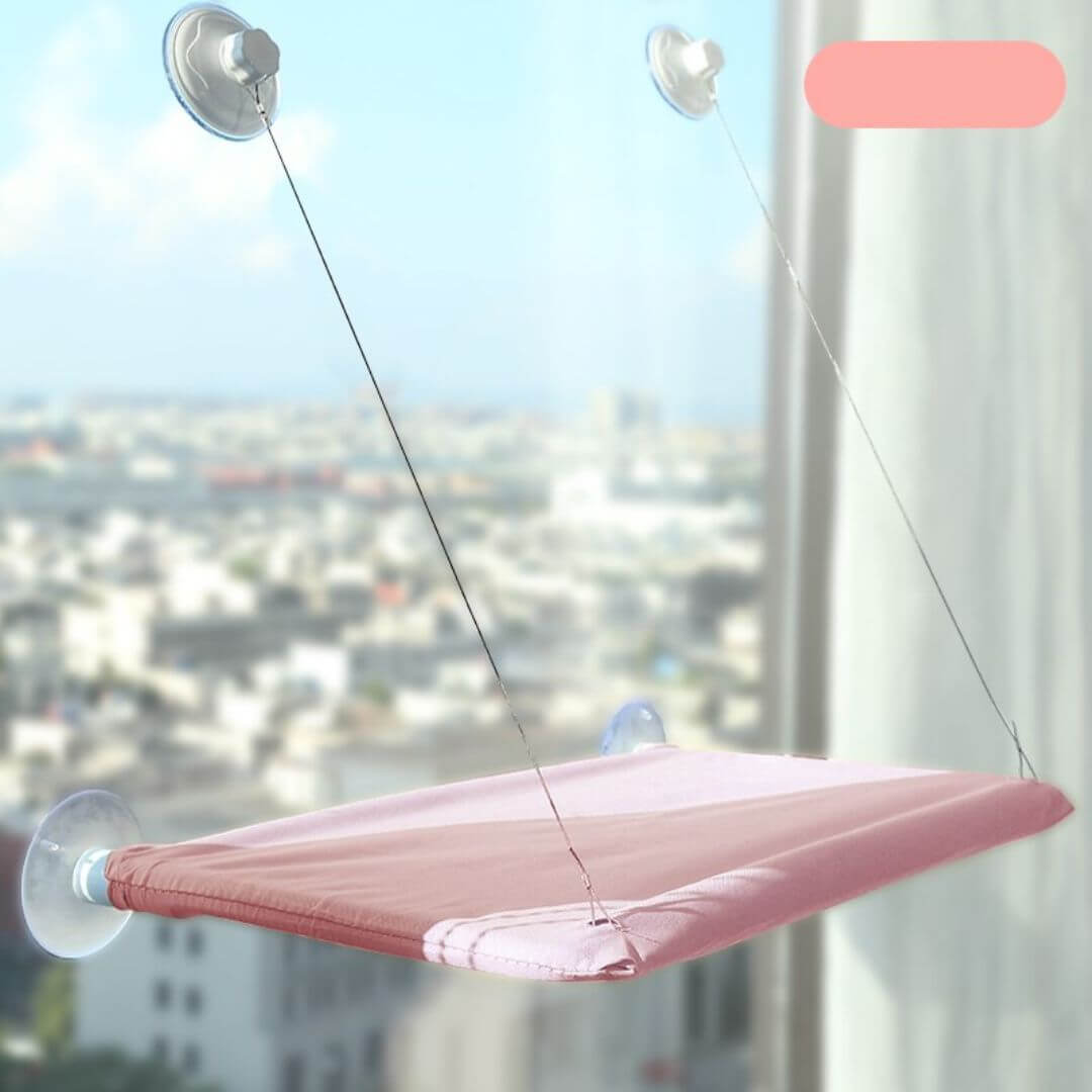 Wandhängematte für Katzen - Panoramablick