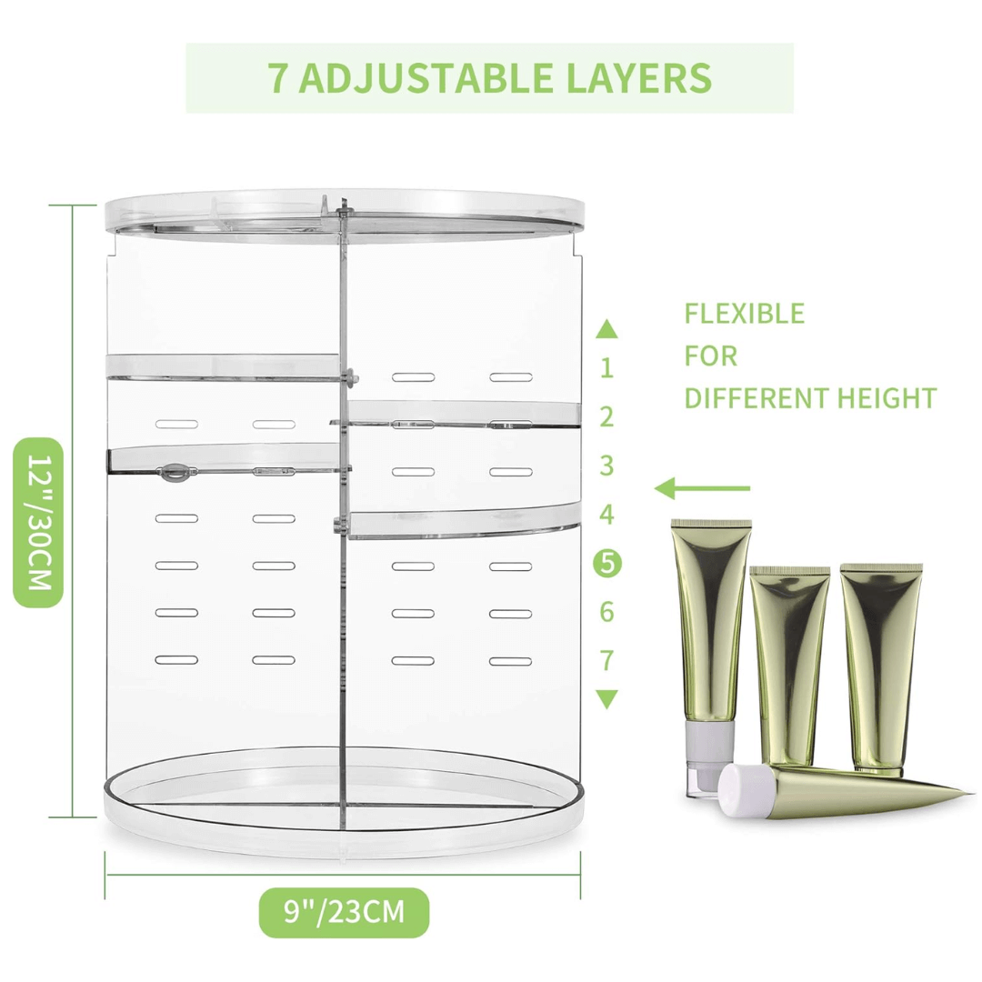 Drehbarer Kosmetik Organizer 360°