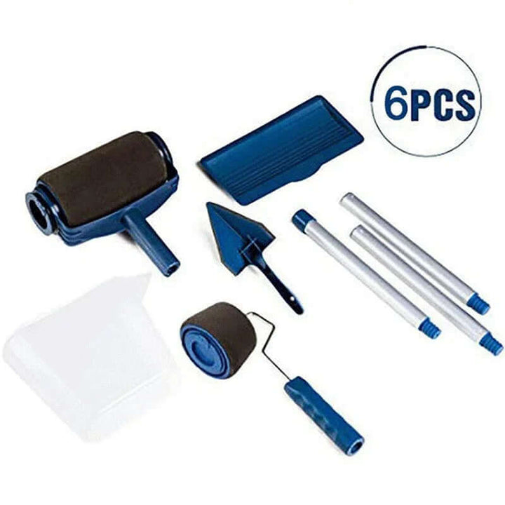 6-teiliges Farbroller-Set für schnelles & sauberes Streichen