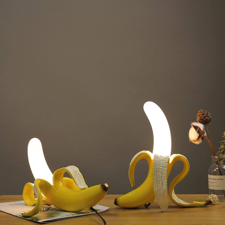 Art Deco Tischlampe Bananen Design